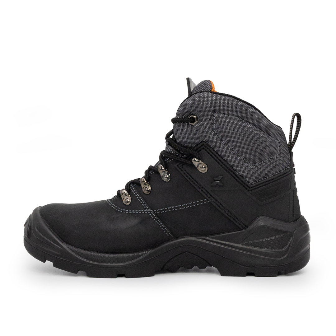 Xpert Warrior S3 Safety Laced Boots Black | Xpert Workwear