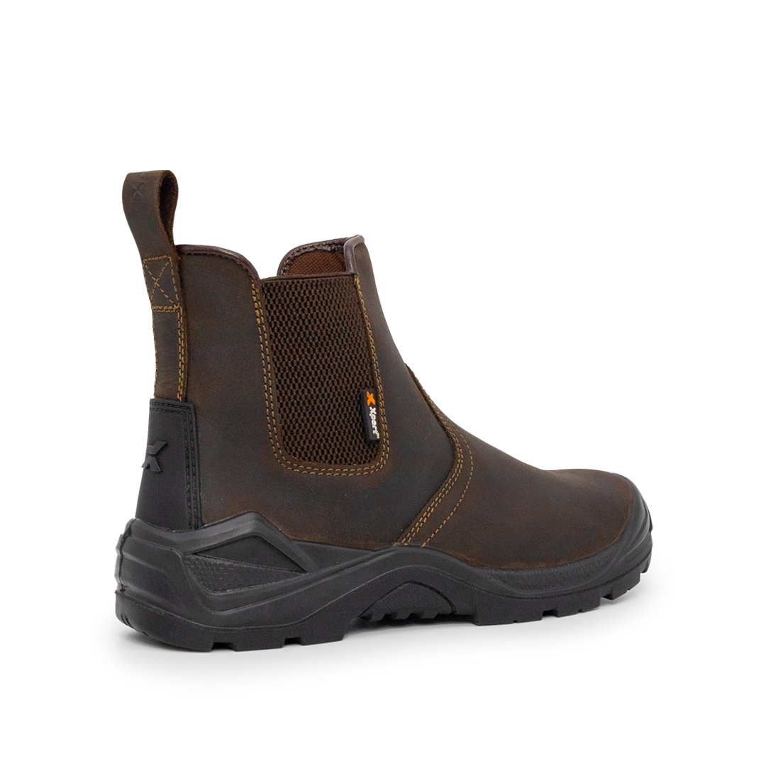 Xpert Defiant S3 Safety Dealer Boots Brown | Xpert Workwear